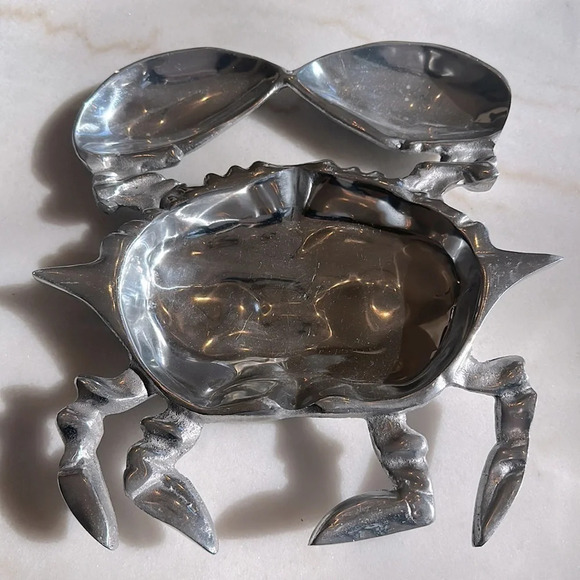 Crab Metal Serving Dish - So Cute❤️ - Picture 1 of 3